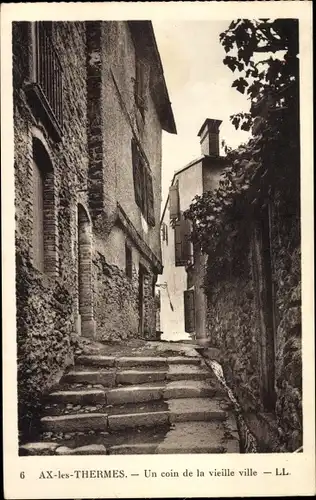 Ak Ax les Thermes Ariege, Un coin de la vieille ville