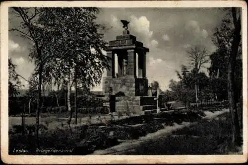 Ak Włocławek Leslau Polen, Kriegerdenkmal