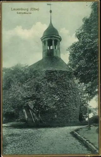 Ak Lauenburg an der Elbe, Schloßturm
