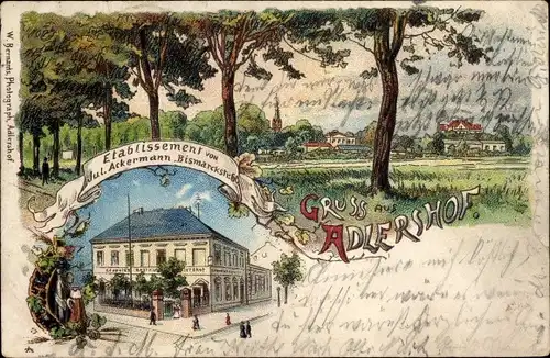 Litho Berlin Treptow Adlershof, Leopolds Restaurant, Bismarckstraße 60