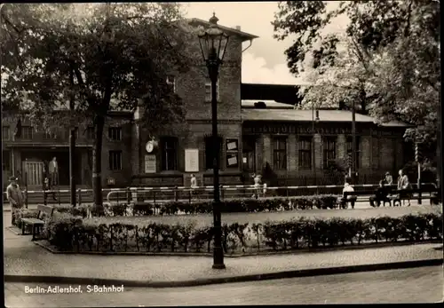 Ak Berlin Treptow Adlershof, Adlergestell, S Bahnhof