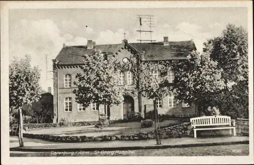 Ak Osterburg in der Altmark, Sankt Georg Hospital