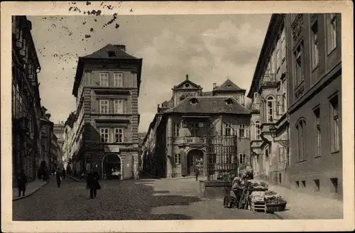 Ak Praha Prag Tschechien, Kleinseite, Marktplatz