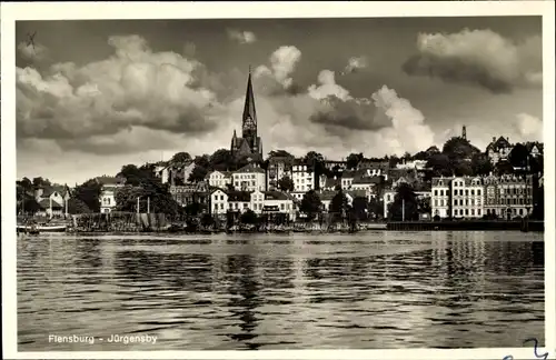 Ak Jürgensby Flensburg in Schleswig Holstein, Panorama