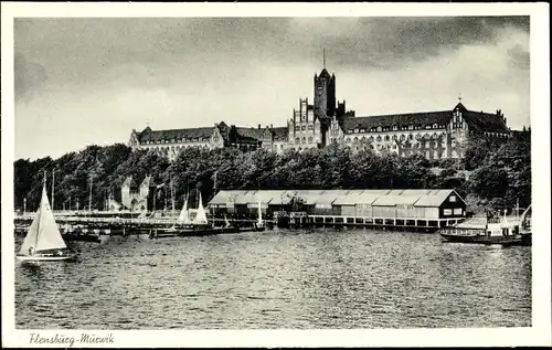 Ak Mürwik Flensburg in Schleswig Holstein, Marineschule