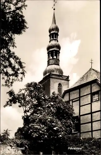 Ak Soest in Nordrhein Westfalen, Petrikirche