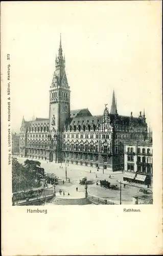 Ak Hamburg Mitte Altstadt, Rathaus