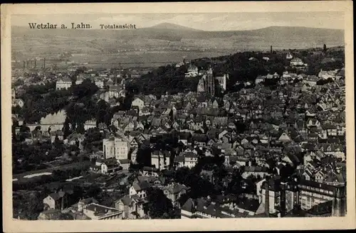Ak Wetzlar an der Lahn, Totalansicht