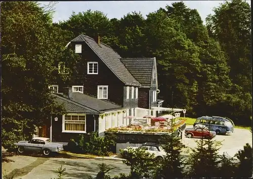 Ak Witzhelden Leichlingen im Rheinland, Café Restaurant Wersbacher Mühle