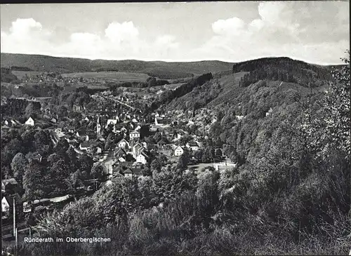 Ak Ründeroth Engelskirchen im Oberbergischen Kreis, Gesamtansicht