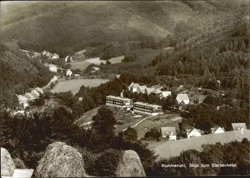 Ak Rummenohl Hagen in Westfalen Ruhrgebiet, Blick zum Sterbecketal