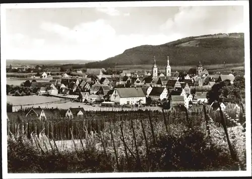 Ak Spalt in Mittelfranken, Gesamtansicht, Hopfen