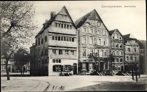 Ak Kornelimünster Aachen, Cornelymünster, Markt