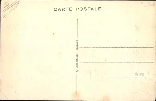 Ak Orléans Loiret, Banque de France, Rue de la République, Tramway 24