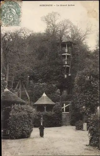 Ak Robinson Hauts de Seine, Le Grand Arbre