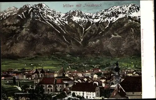 Ak Innsbruck in Tirol, Panorama vom Ort, Wilten