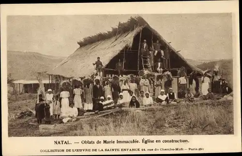 Ak KwaZulu Natal Südafrika, Eglise en construction