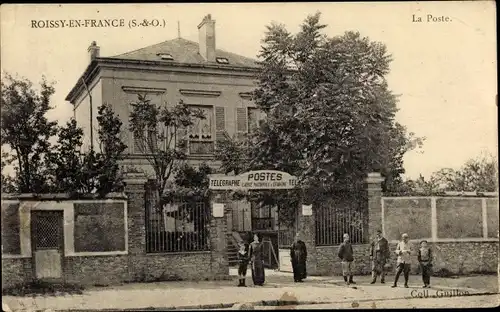 Ak Roissy en France Val d’Oise, La Poste