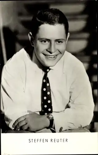 Ak Schauspieler Steffen Reuter, Portrait