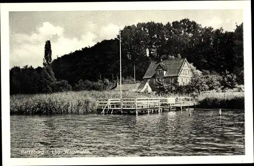 Ak Ratzeburg im Herzogtum Lauenburg, Walkmühle am Wasser