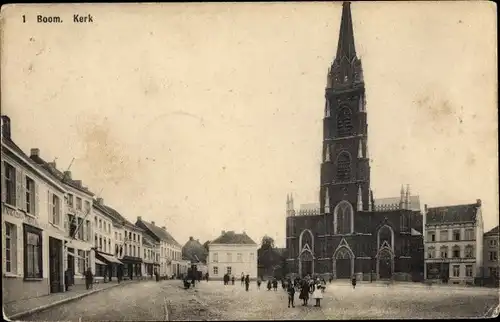 Ak Boom Flandern Antwerpen, Kerk