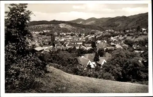 Ak Kandern im Schwarzwald Baden, Blick auf den Ort, Gleichen