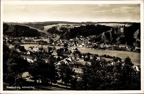 Ak Riedenburg in Niederbayern, Altmühltal, Gesamtansicht