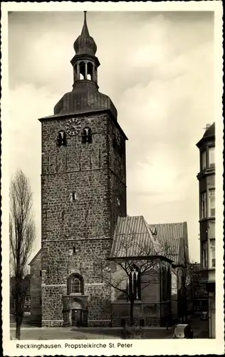 Ak Bruch Recklinghausen im Ruhrgebiet, Propsteikirche St. Peter