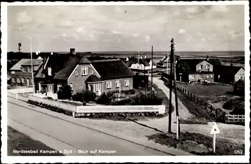 Ak Kampen auf Sylt, Blick auf Kampen