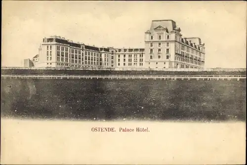 Ak Oostende Ostende Westflandern, Palace Hotel