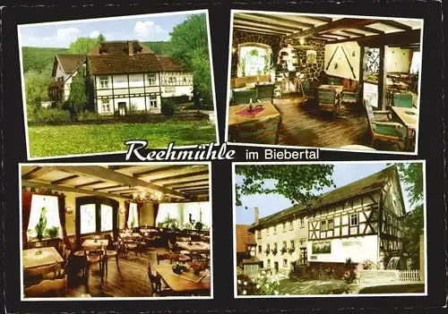 Ak Rodheim Bieber Biebertal in Hessen, Gästehaus Reehmühle