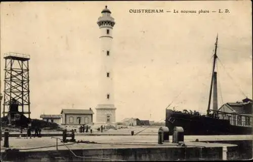 Ak Ouistreham Calvados, Le nouveau phare