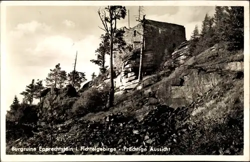 Ak Kirchenlamitz im Fichtelgebirge Oberfranken, Burgruine Epprechtstein
