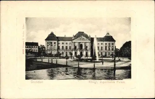 Ak Dresden Neustadt, Königl. Japanisches Palais