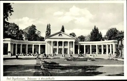 Ak Bad Oeynhausen in Westfalen, Brunnen- und Wandelhalle