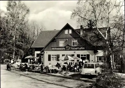 Ak Bad Liebenstein im Thüringer Wald, HO Gaststätte Hubertushof