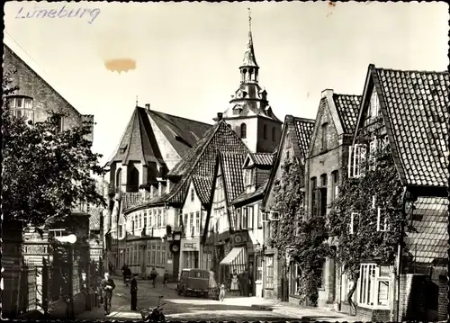 Ak Lüneburg in Niedersachsen, Auf dem Meer und Michaeliskirche