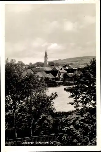 Ak Schönsee Oberpfalz, Gesamtansicht