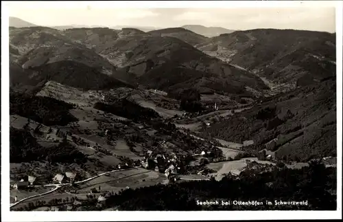 Ak Seebach in Baden Schwarzwald, Gesamtansicht, Seebachtalblick