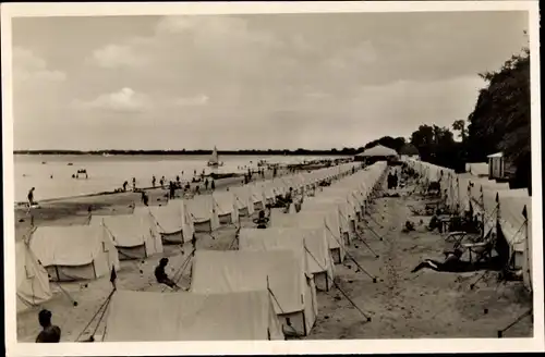 Ak Timmendorfer Strand, Zelthotelstadt Scharbeutz