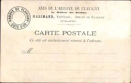 Ak Flavigny Cote d'Or, Le vieux pont Laisant