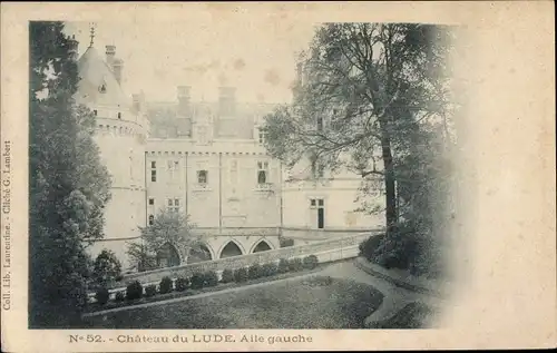 Ak Le Lude Sarthe, Chateau du Lude