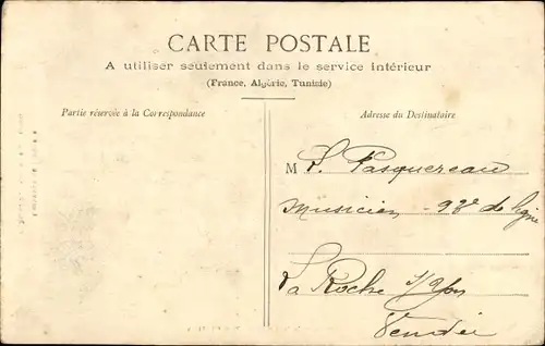 Ak Mann in Bretonischer Tracht