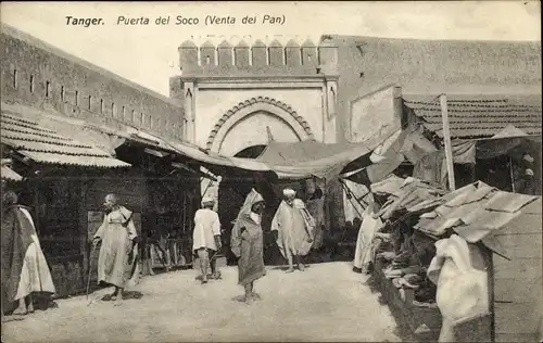 Ak Tanger Marokko, Puerta del Soco