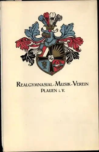 Studentika Ak Plauen im Vogtland, Realgymnasium Musikverein