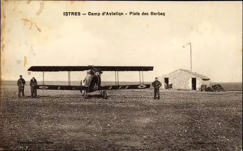 Ak Istres Bouches du Rhône, Camp d'Aviation, Piste des Barbas