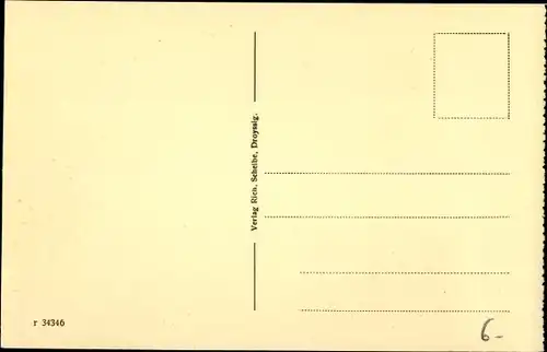 Ak Droyßig im Burgenlandkreis, Staatl. Anstalten, Oberlyzeum, Innenhof