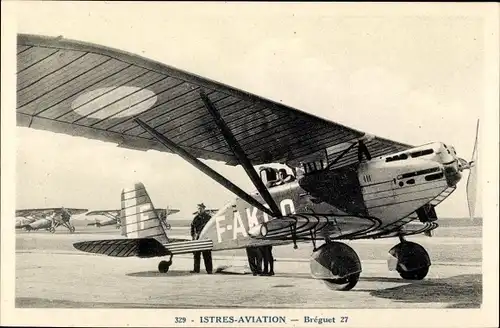 Ak Istres Bouches du Rhône, Zivilflugzeug, Istres Aviation, Bréguet 27