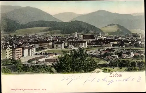 Ak Leoben Steiermark, Panorama