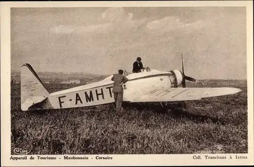 Ak Appareil de Tourisme, Mauboussin, Corsaire, F AMHT, Flugzeug